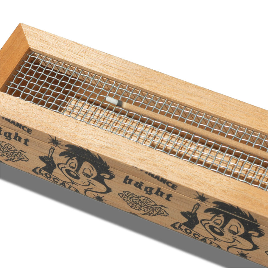 HAIGHT × GRINDLODGE ( ヘイト × グラインドロッヂ ) WOODEN INCENSE TRAY お香立て