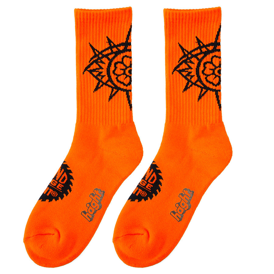 HAIGHT × GRINDLODGE ( ヘイト × グラインドロッヂ ) ALL SEEING EYE SOCKS ソックス 靴下