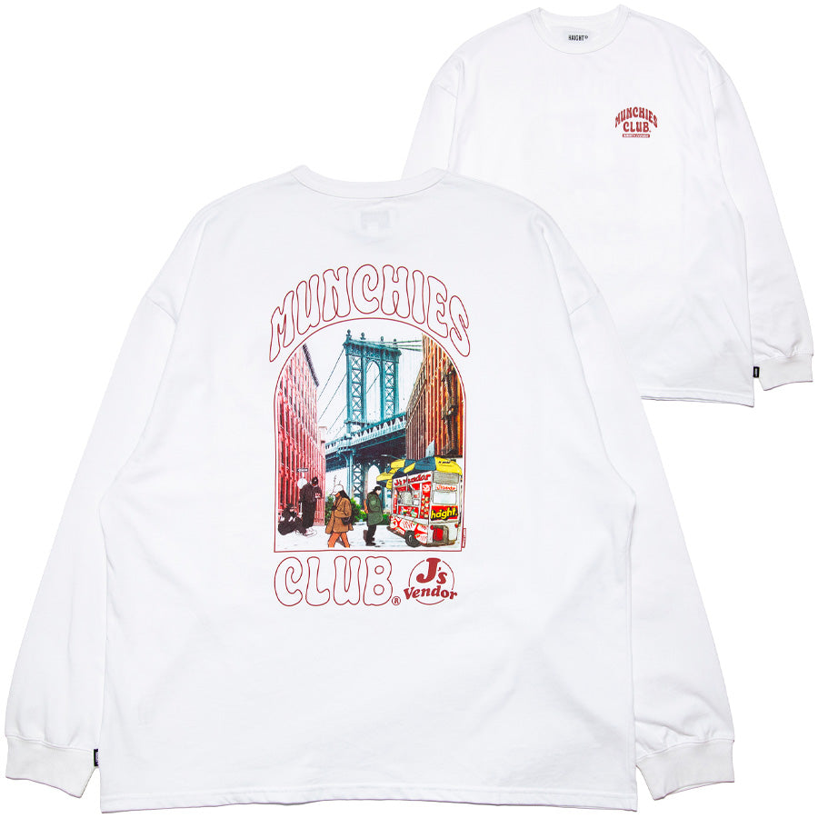 HAIGHT × J’s Vendor ( ヘイト ) MUNCHIES.C LS Tee 長袖 Tシャツ