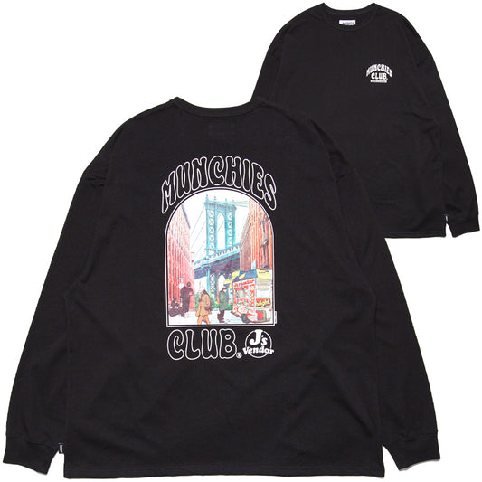 HAIGHT × J’s Vendor ( ヘイト ) MUNCHIES.C LS Tee 長袖 Tシャツ