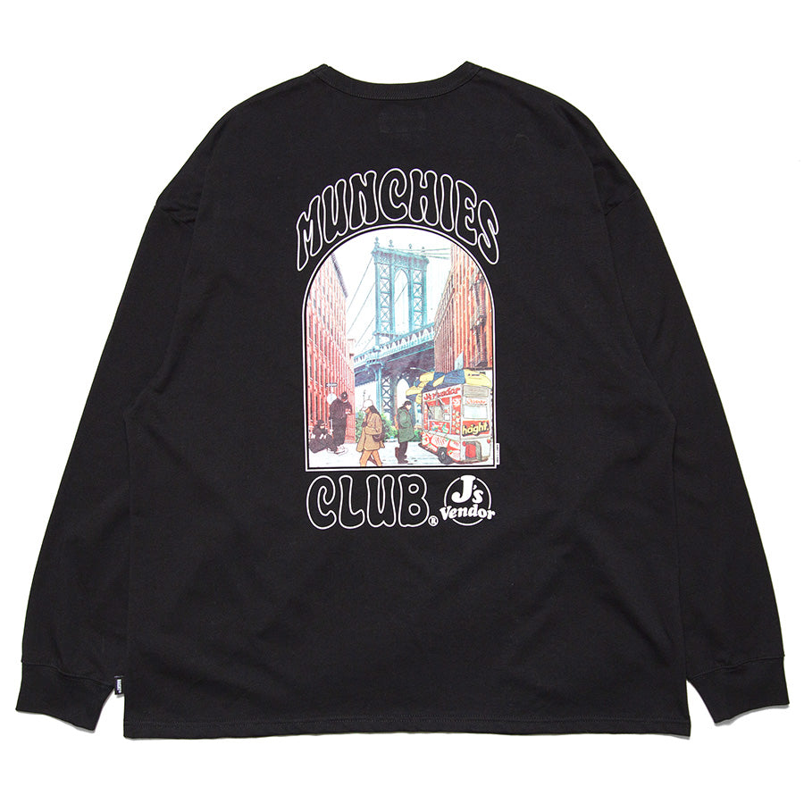 HAIGHT × J’s Vendor ( ヘイト ) MUNCHIES.C LS Tee 長袖 Tシャツ