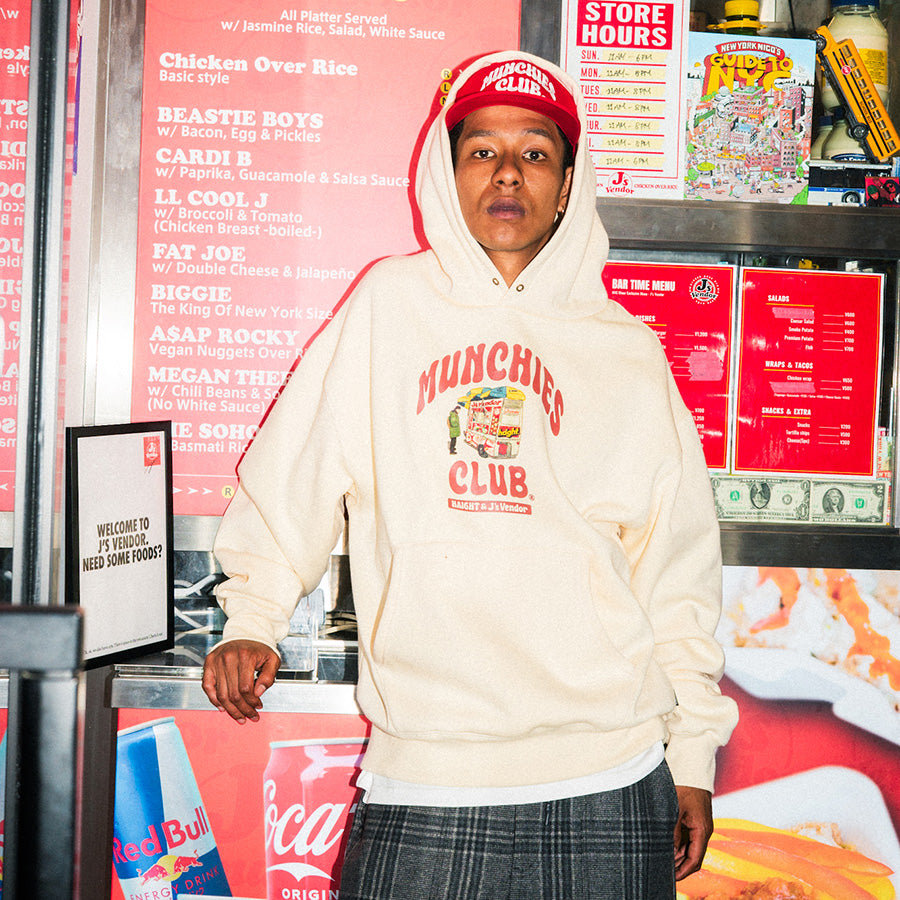HAIGHT × J’s Vendor ( ヘイト ) MUNCHIES.C HOODIE スウェット パーカー