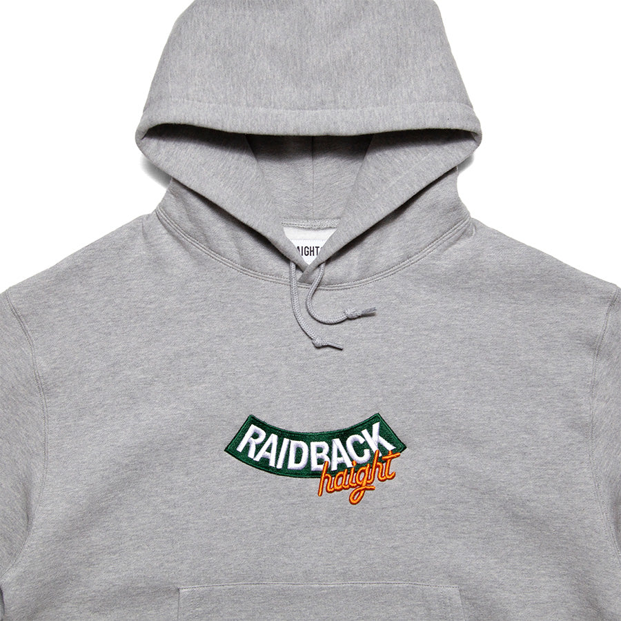 HAIGHT × raidback fabric ( ヘイト ) RAIDBACK ARCH LOGO HOODIE スウェット パーカー HTRB-253001