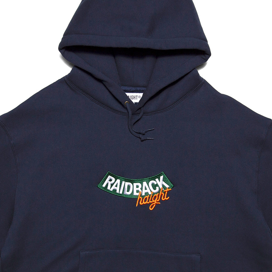 HAIGHT × raidback fabric ( ヘイト ) RAIDBACK ARCH LOGO HOODIE スウェット パーカー HTRB-253001