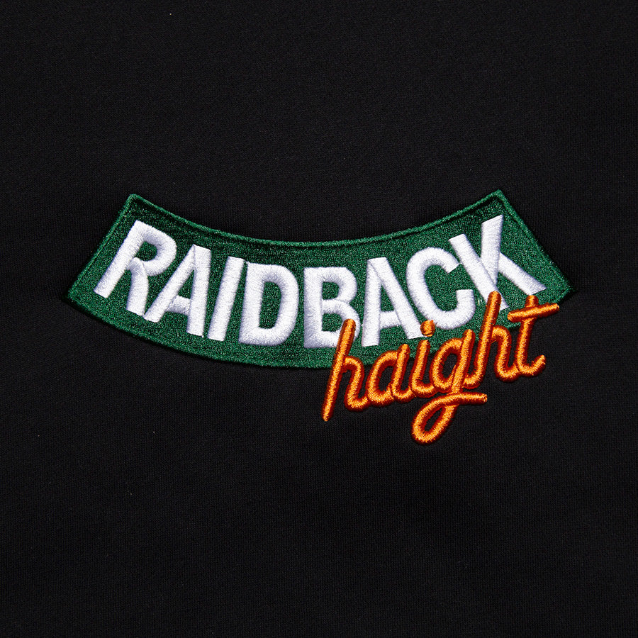 HAIGHT × raidback fabric ( ヘイト ) RAIDBACK ARCH LOGO HOODIE スウェット パーカー HTRB-253001