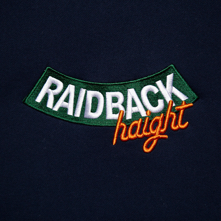 HAIGHT × raidback fabric ( ヘイト ) RAIDBACK ARCH LOGO HOODIE スウェット パーカー HTRB-253001