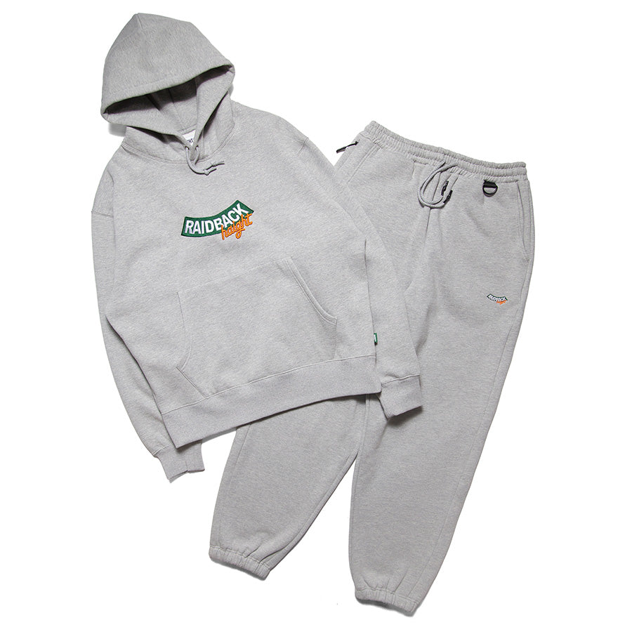 HAIGHT × raidback fabric ( ヘイト ) RAIDBACK ARCH LOGO HOODIE スウェット パーカー HTRB-253001