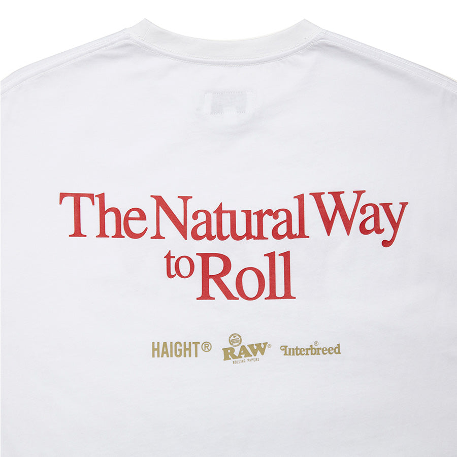 HAIGHT × RAW × INTERBREED ( ヘイト × ロウ × インターブリード ) CLASSIC LOGO Tee Tシャツ