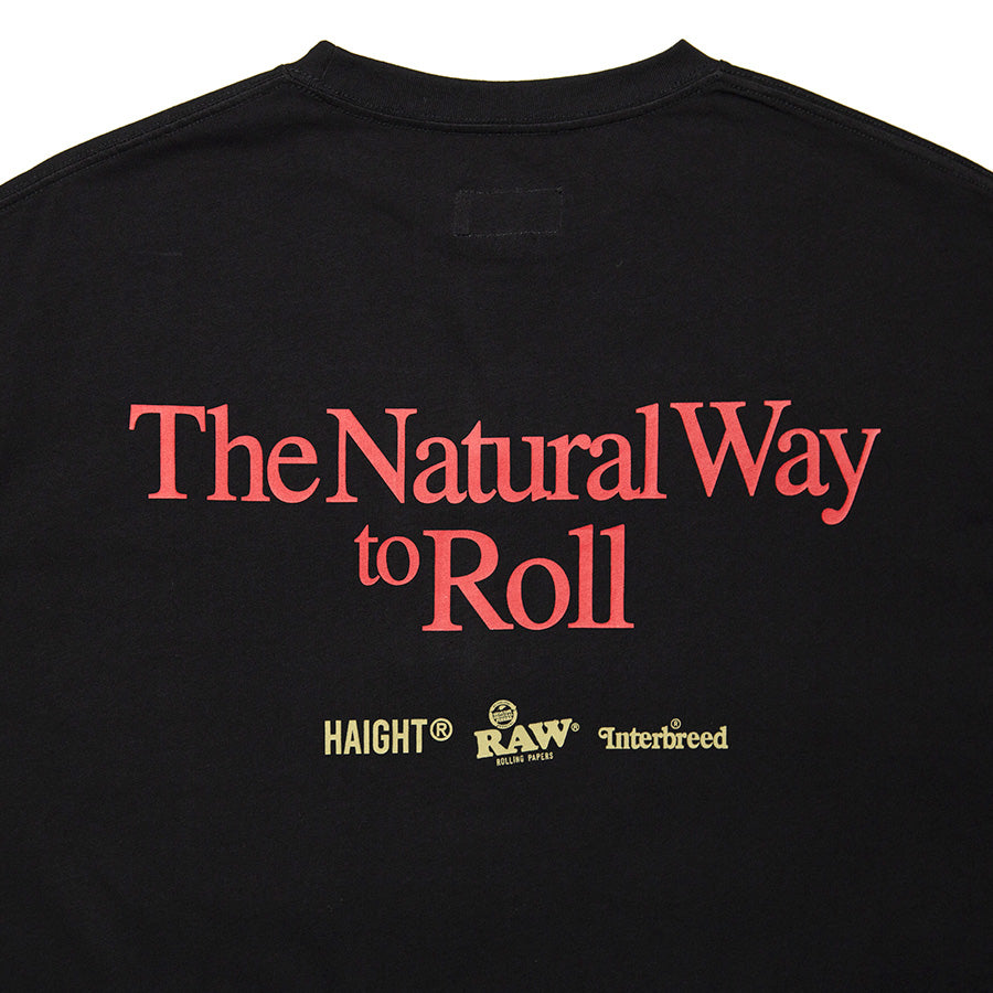 HAIGHT × RAW × INTERBREED ( ヘイト × ロウ × インターブリード ) CLASSIC LOGO Tee Tシャツ