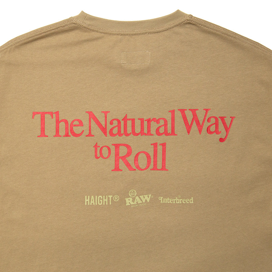 HAIGHT × RAW × INTERBREED ( ヘイト × ロウ × インターブリード ) CLASSIC LOGO Tee Tシャツ