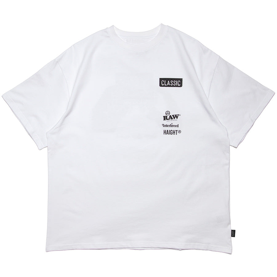 HAIGHT × RAW × INTERBREED ( ヘイト × ロウ × インターブリード ) ROLL UP Tee Tシャツ