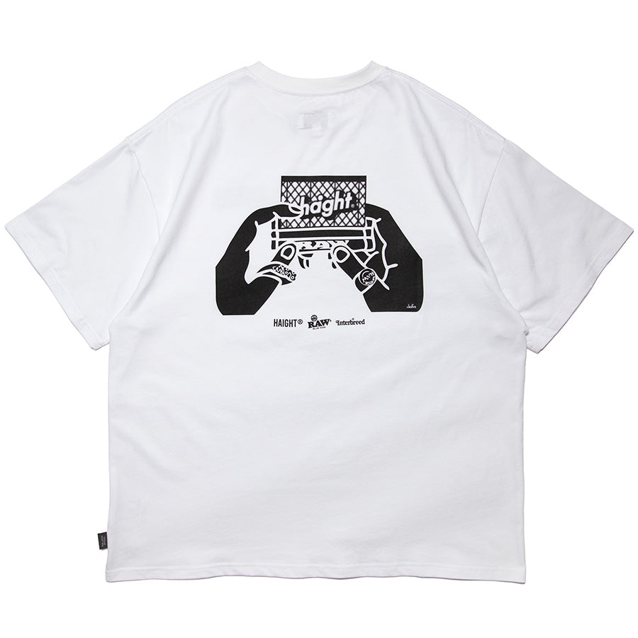 HAIGHT × RAW × INTERBREED ( ヘイト × ロウ × インターブリード ) ROLL UP Tee Tシャツ