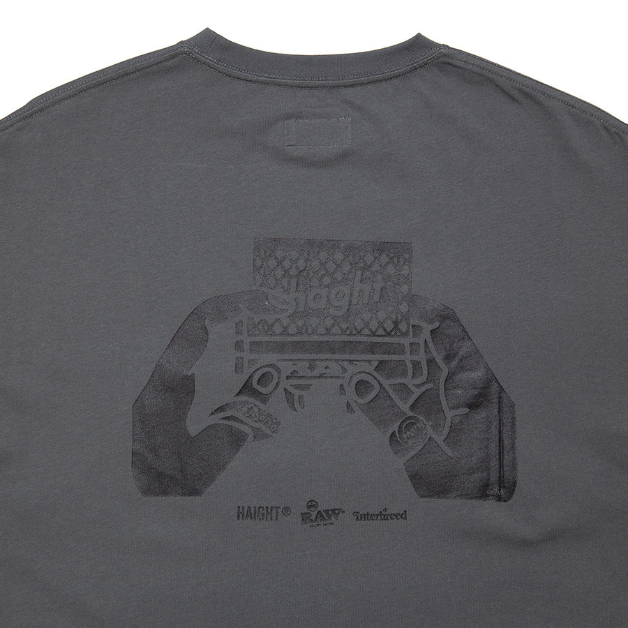 HAIGHT × RAW × INTERBREED ( ヘイト × ロウ × インターブリード ) ROLL UP Tee Tシャツ