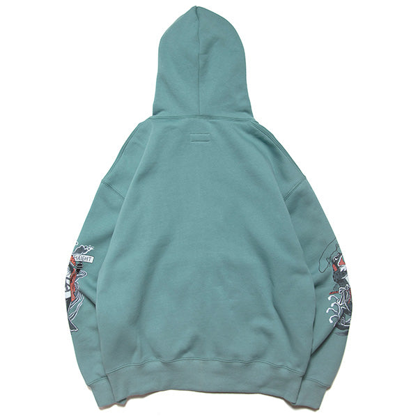 HAIGHT × SCRIBE TATTOO Zip Hoodie ヘイト スクライブタトゥー