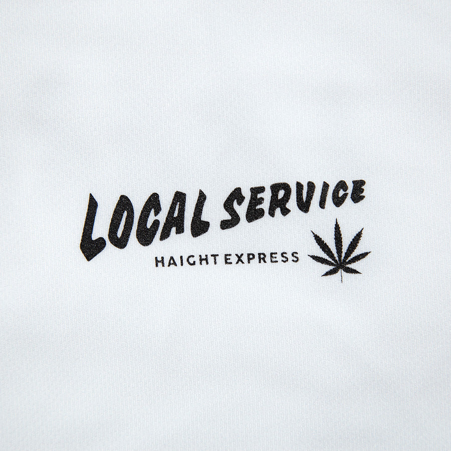 HAIGHT ( ヘイト ) EXPRESS DRY LS Tee ドライ ロングスリーブTシャツ ホワイト HTSS-241012