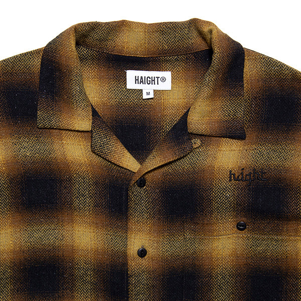 HAIGHT ( ヘイト ) OMBRE CHECK FLANNEL SHIRT チェック