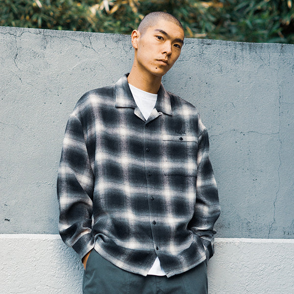 HAIGHT ( ヘイト ) Ombre Check Flannel Shirt