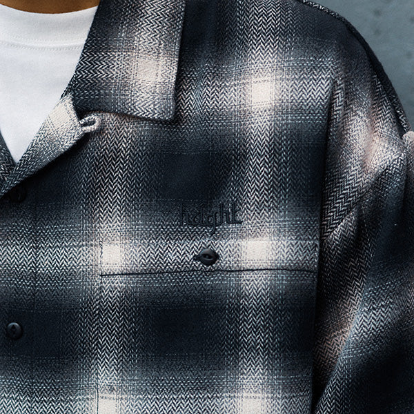 HAIGHT ( ヘイト ) Ombre Check Flannel Shirt