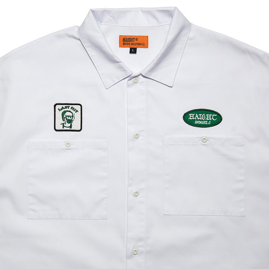 HAIGHT ( ヘイト ) MOKERS CLUB WORK SHIRT ワークシャツ HTSS-254003