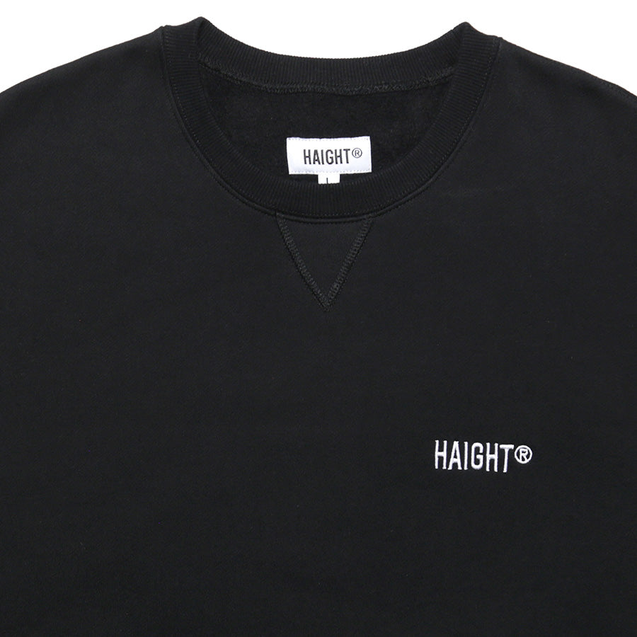 HAIGHT（ヘイト）LOGO CREWNECK SWEAT ロゴ刺繍スウェット HTCL-263001