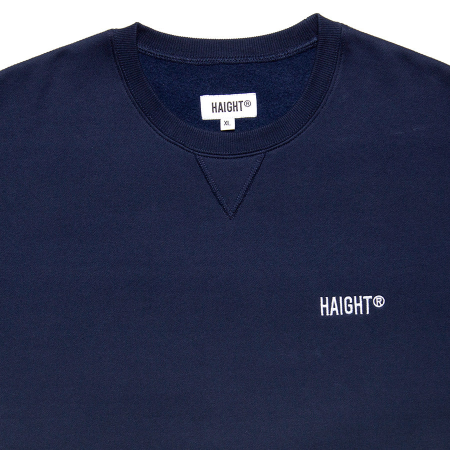 HAIGHT（ヘイト）LOGO CREWNECK SWEAT ロゴ刺繍スウェット HTCL-263001
