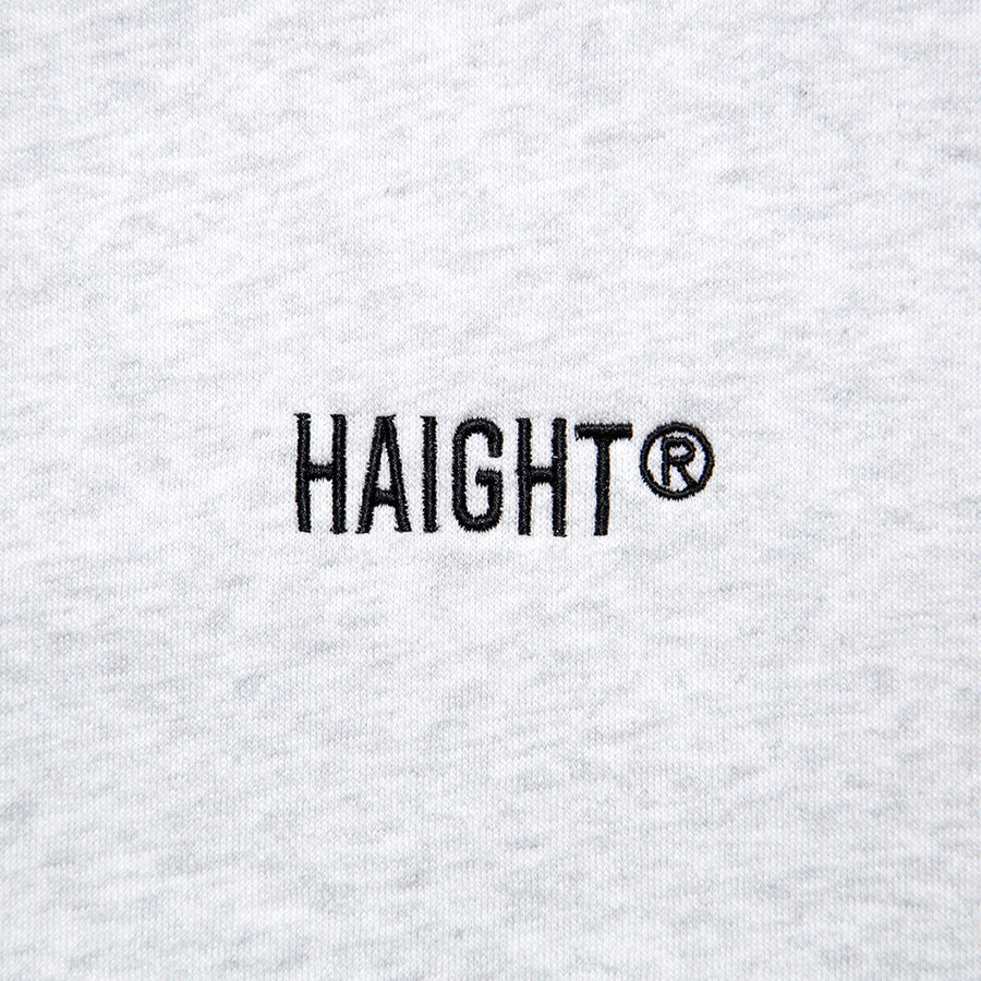 HAIGHT ロゴ刺繍 アッシュ