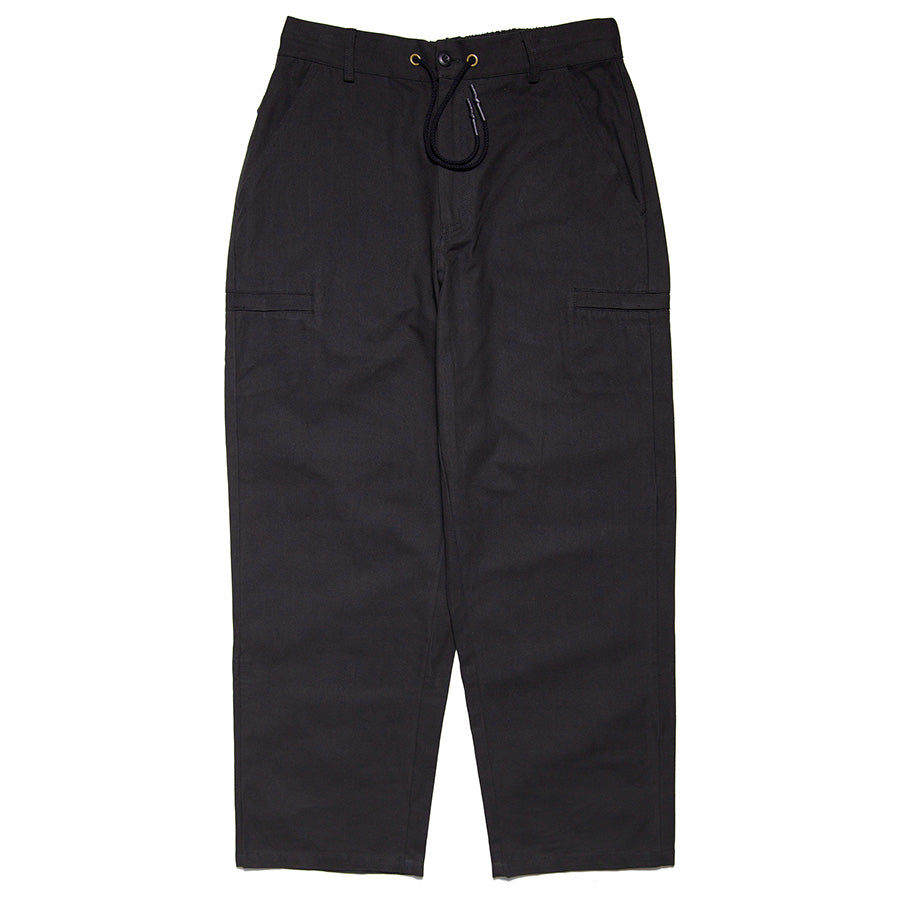 HAIGHT（ヘイト）STRAIGHT WORKERS PANTS ブラック 正面