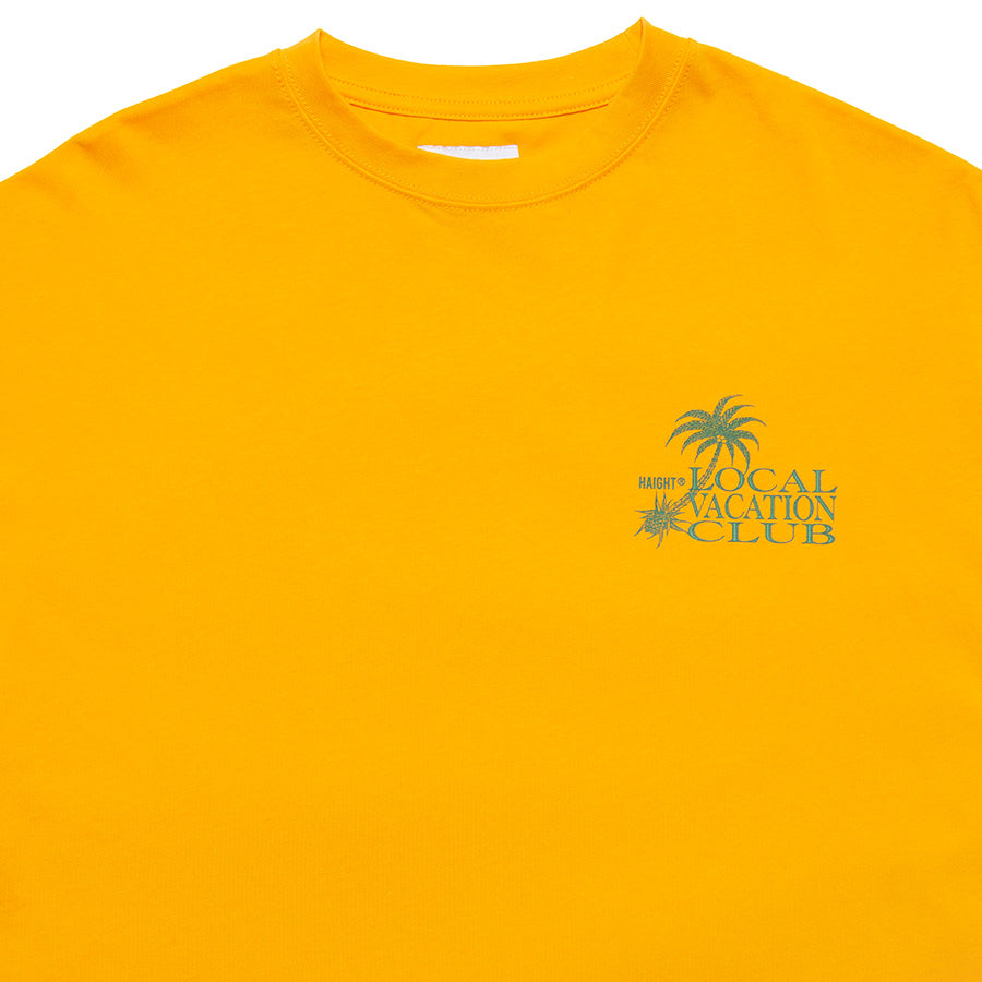 HAIGHT LVC LOUD TREE Tee ゴールド 上部詳細