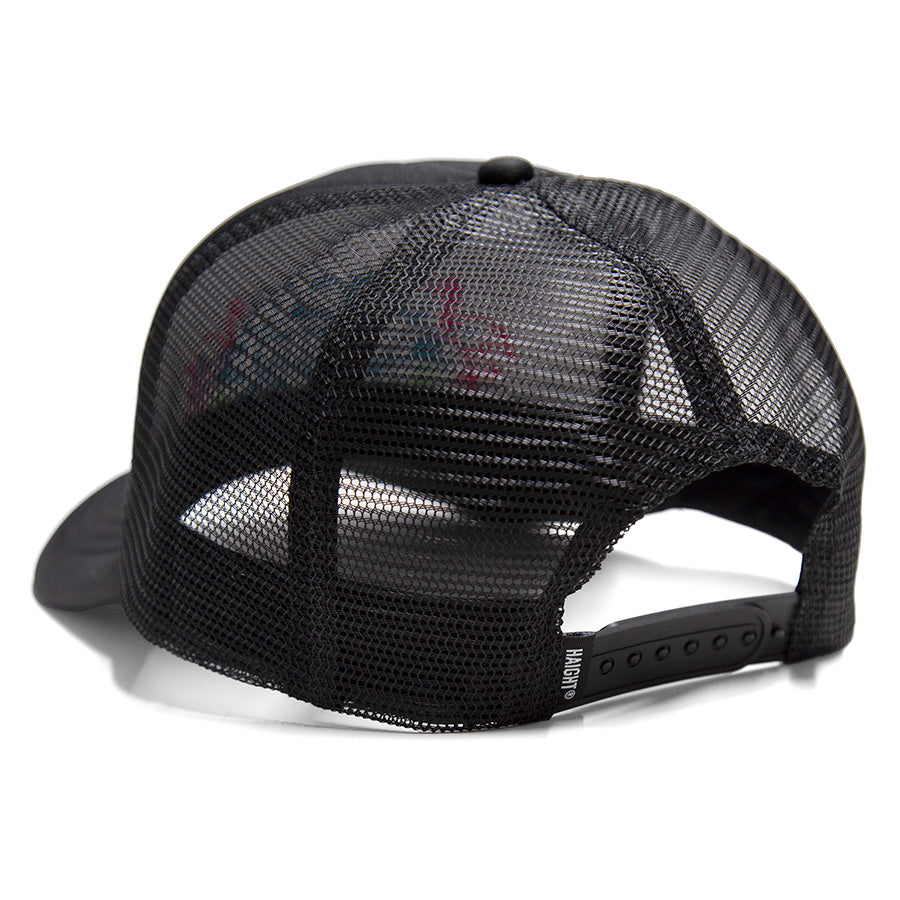 HAIGHT LVC NEON LIGHT MESH CAP ブラック 背面