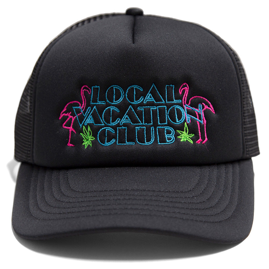 HAIGHT LVC NEON LIGHT MESH CAP ブラック 正面