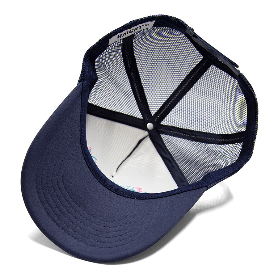 HAIGHT LVC NEON LIGHT MESH CAP ネイビー 裏側