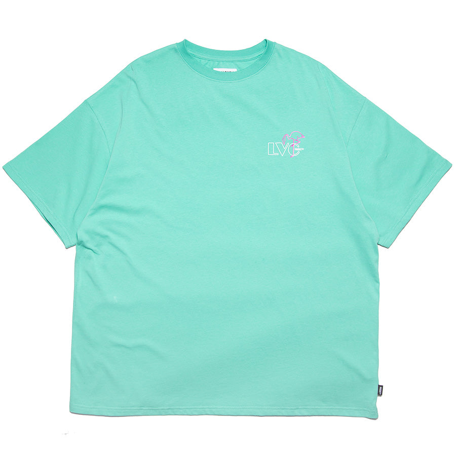 HAIGHT LVC NEON LIGHT Tee ミント 正面