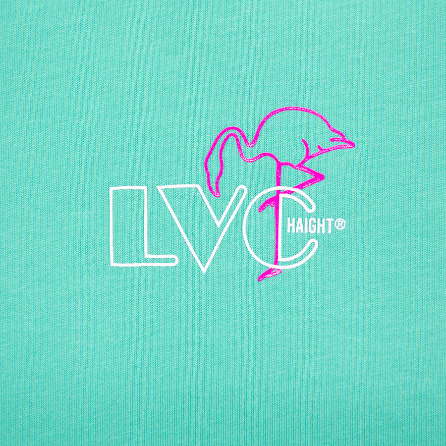 HAIGHT LVC NEON LIGHT Tee ミント 左胸ロゴプリント