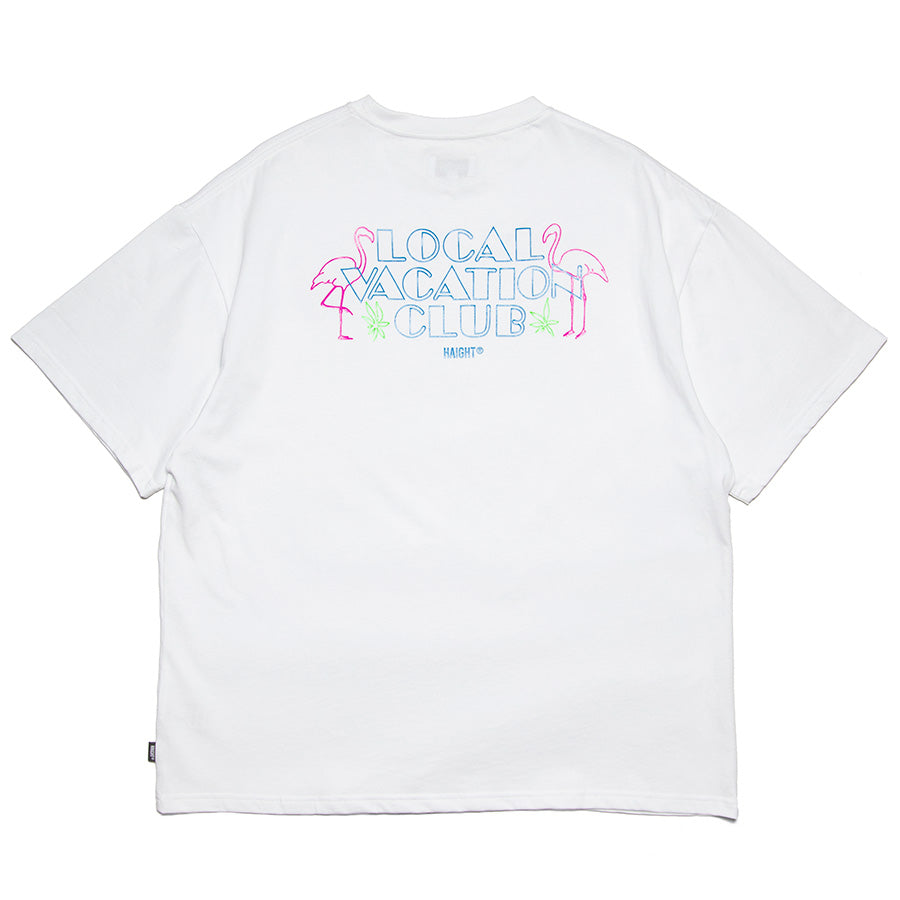 HAIGHT LVC NEON LIGHT Tee ホワイト 背面