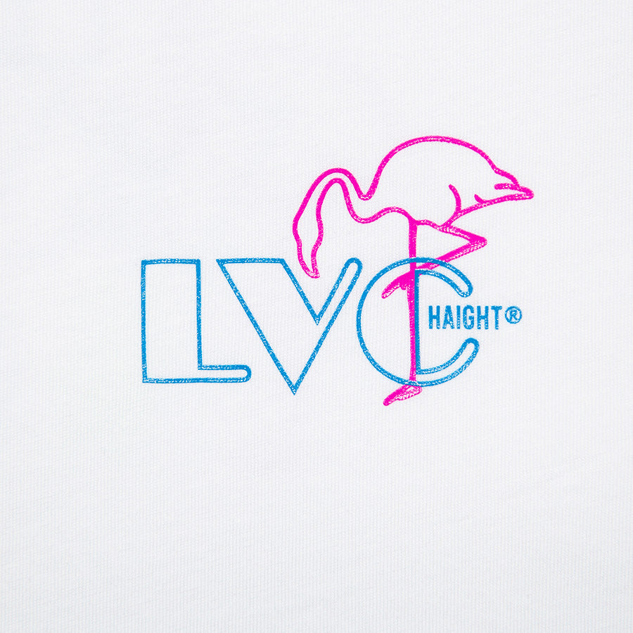HAIGHT LVC NEON LIGHT Tee ホワイト 左胸ロゴプリント