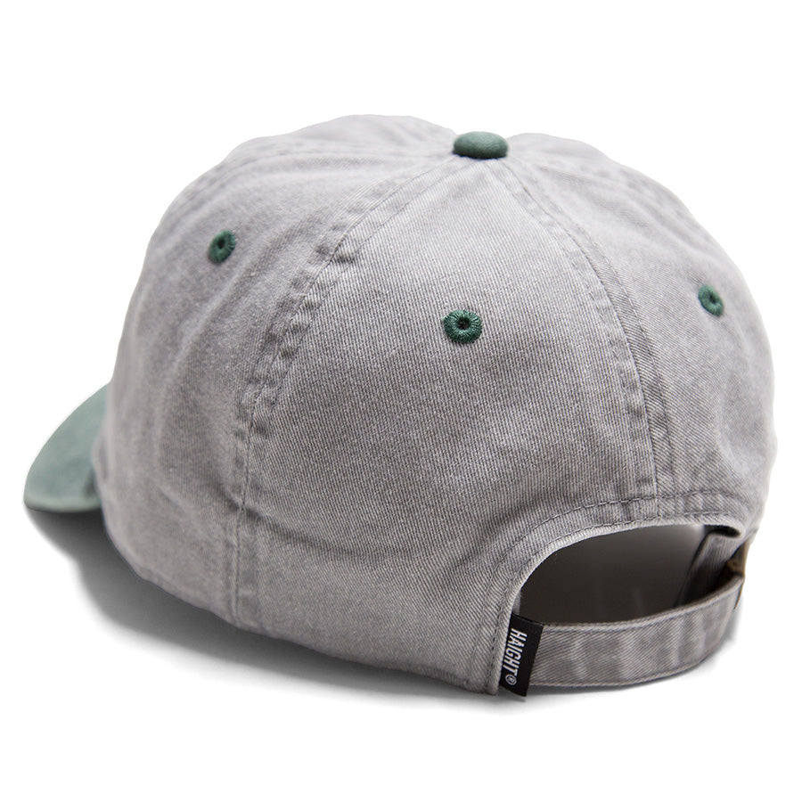 HAIGHT LVC PIGMENT DYED CAP グレー×グリーン 背面アジャスター