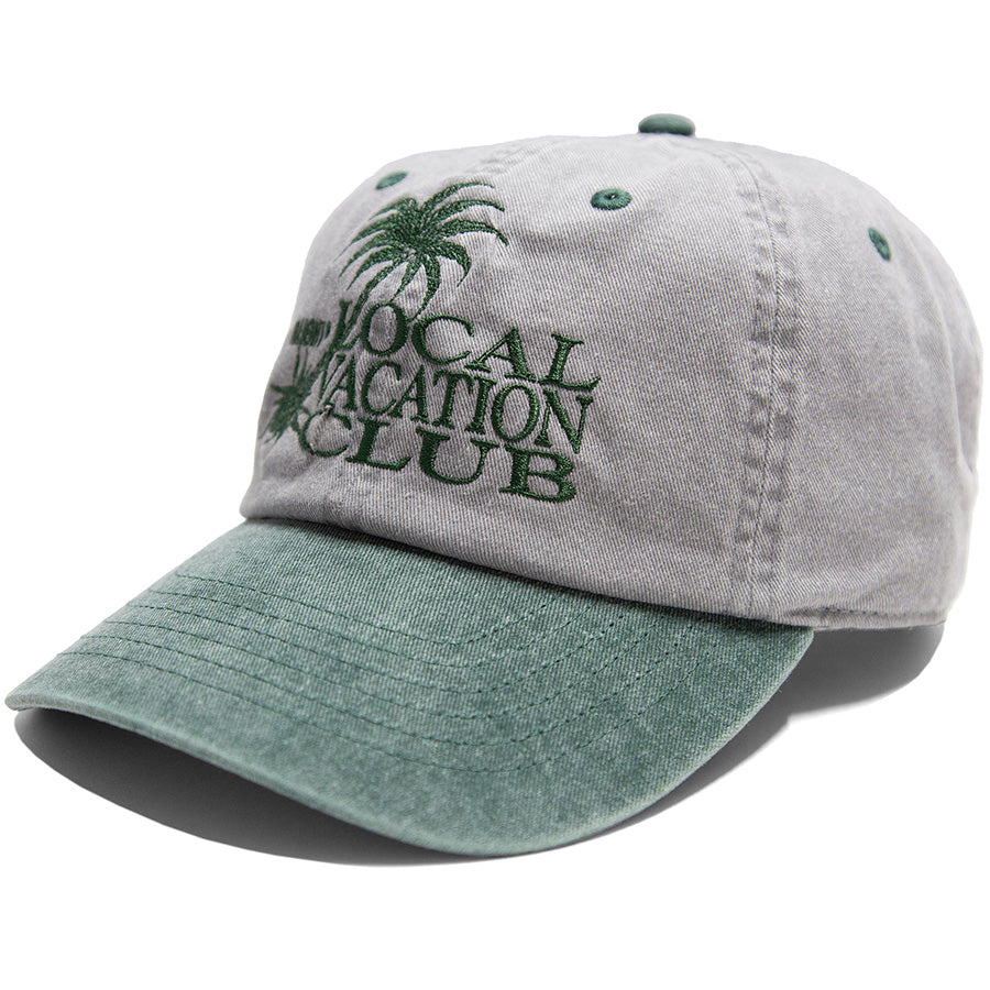 HAIGHT LVC PIGMENT DYED CAP グレー×グリーン 左斜め