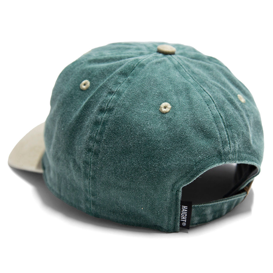 HAIGHT LVC PIGMENT DYED CAP グリーン×サンド 背面アジャスター
