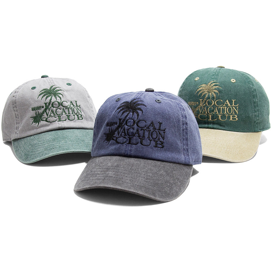 HAIGHT LVC PIGMENT DYED CAP ネイビー×ブラック グリーン×サンド グレー×グリーン