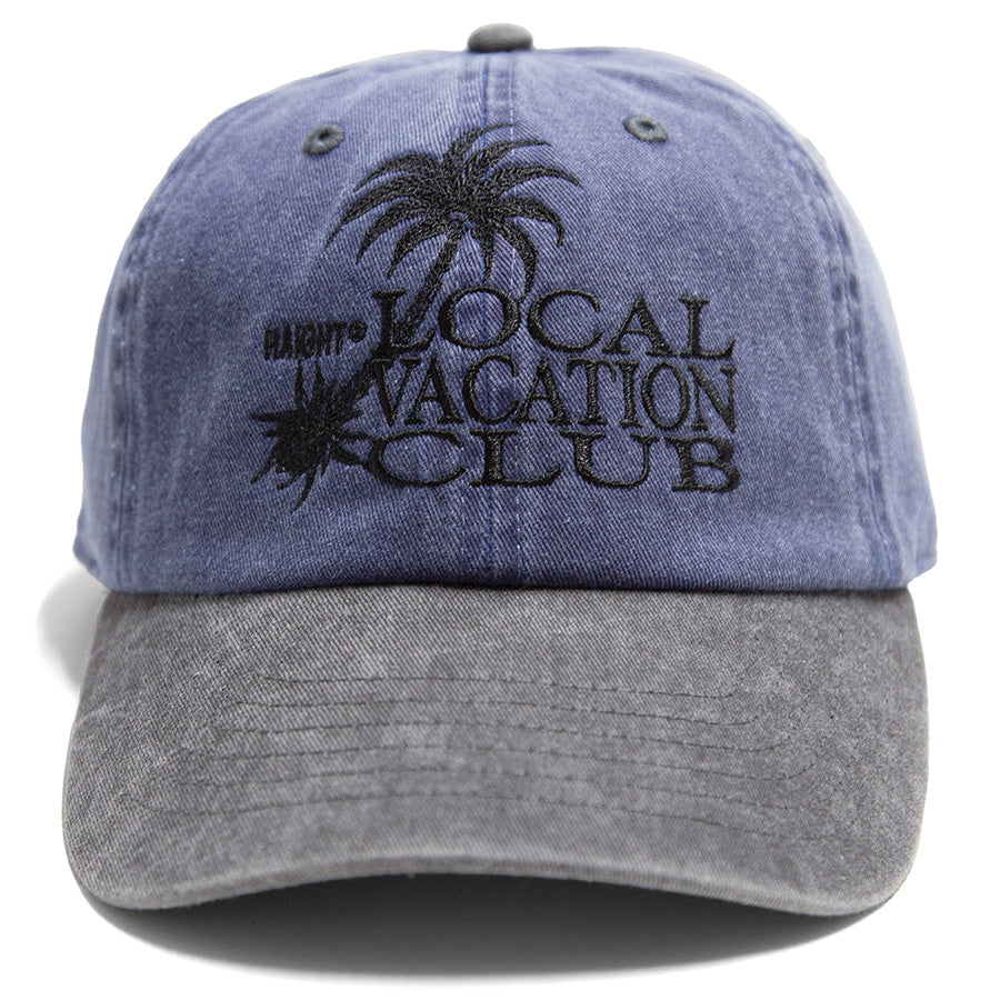 HAIGHT LVC PIGMENT DYED CAP ネイビー×ブラック 正面