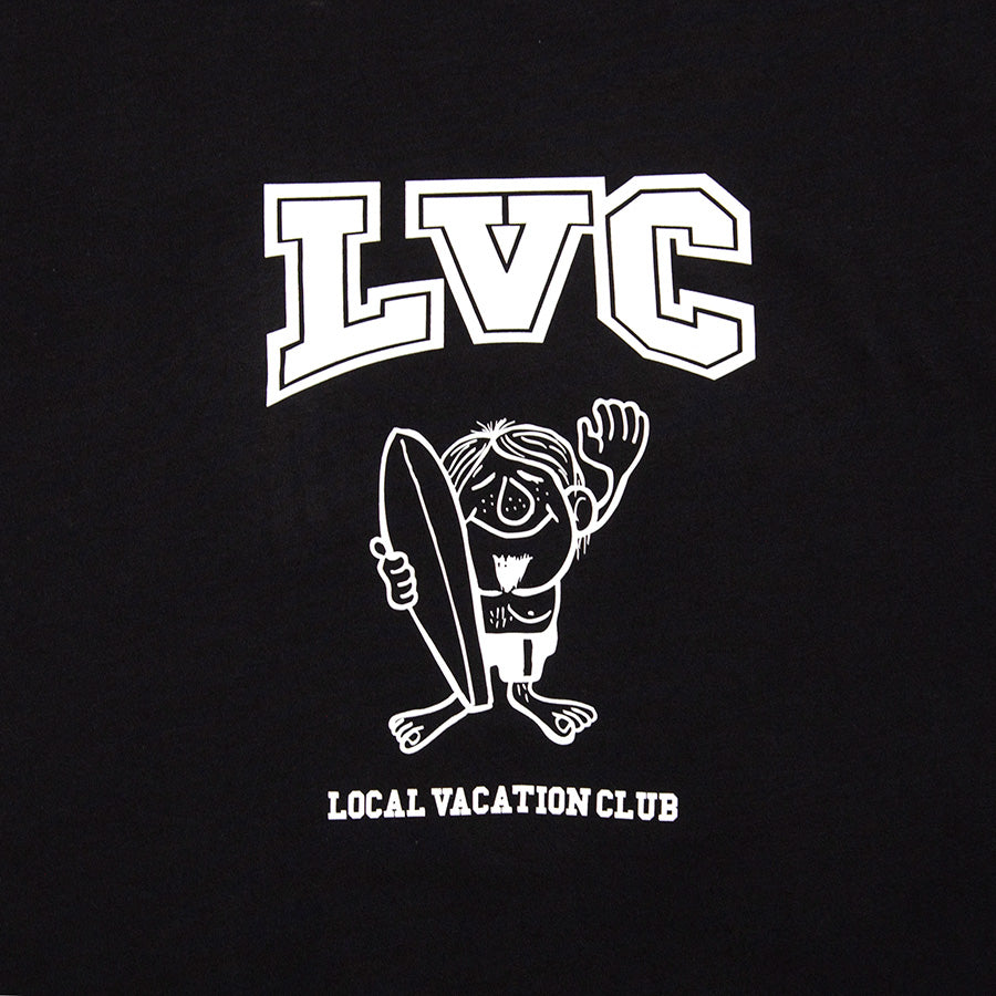 HAIGHT LVC SURFER TEE Tシャツ ブラック フロントサーファーグラフィック詳細 HTAW-261004