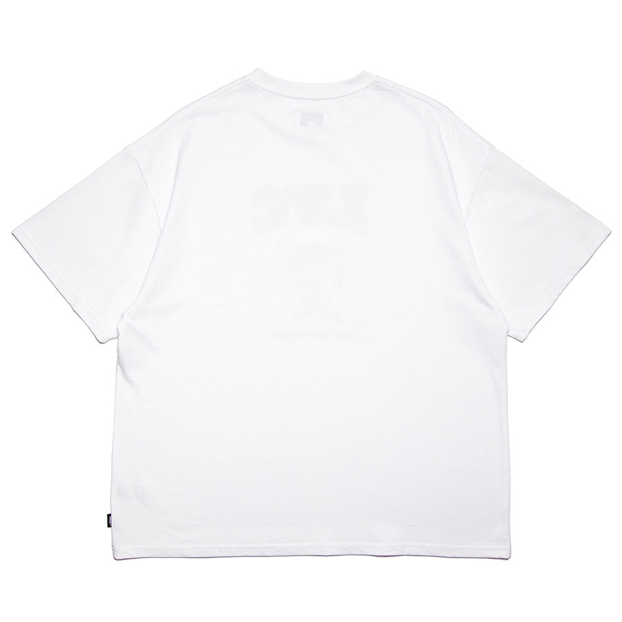 HAIGHT LVC SURFER TEE Tシャツ ホワイト 平置き背面 HTAW-261004