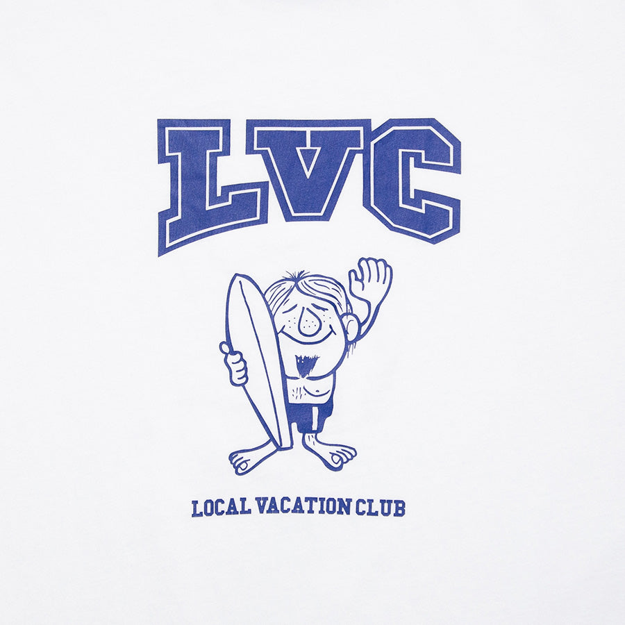 HAIGHT LVC SURFER TEE Tシャツ ホワイト フロントサーファーグラフィック詳細 HTAW-261004