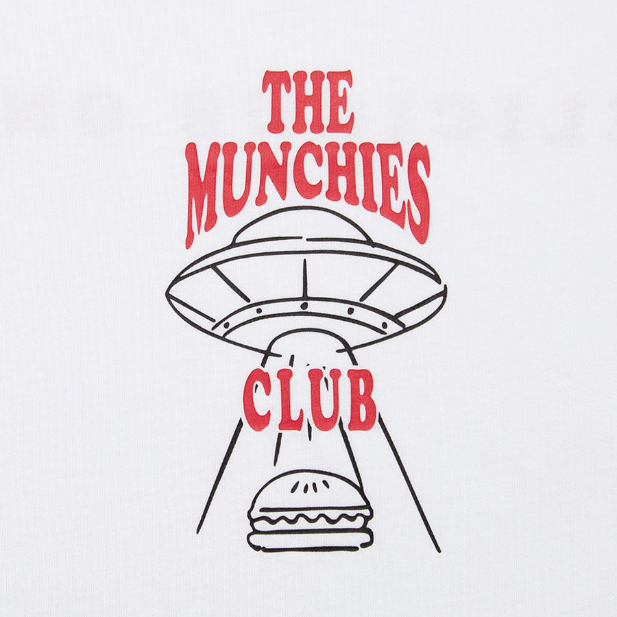 HAIGHT M.C BURGER TEE Tシャツ ホワイト フロントグラフィック詳細 HTAW-261002