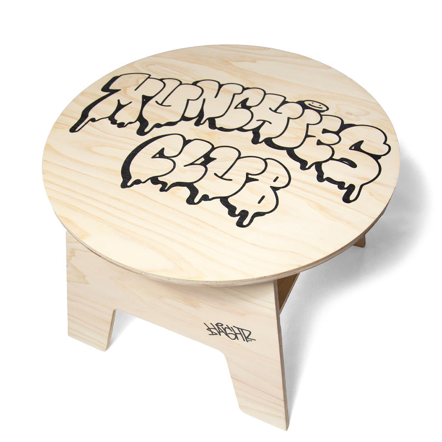 HAIGHT MUNCHIES CLUB LOW TABLE ft.CASPER ローテーブル ナチュラル 上斜め全体 HTMC-267001
