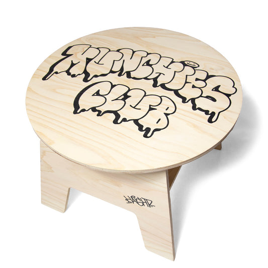 HAIGHT MUNCHIES CLUB LOW TABLE ft.CASPER ローテーブル ナチュラル 上斜め全体 HTMC-267001