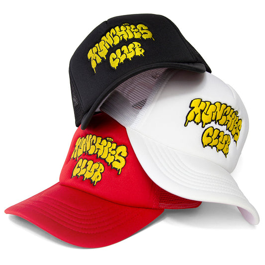 HAIGHT MUNCHIES CLUB MESH CAP ft.CASPER メッシュキャップ ブラック ホワイト レッド 3カラー HTMC-266001