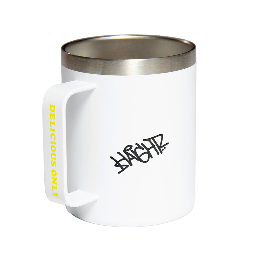 HAIGHT MUNCHIES CLUB THERMO MUG ft.CASPER マグカップ ホワイト 背面 HTMC-267003