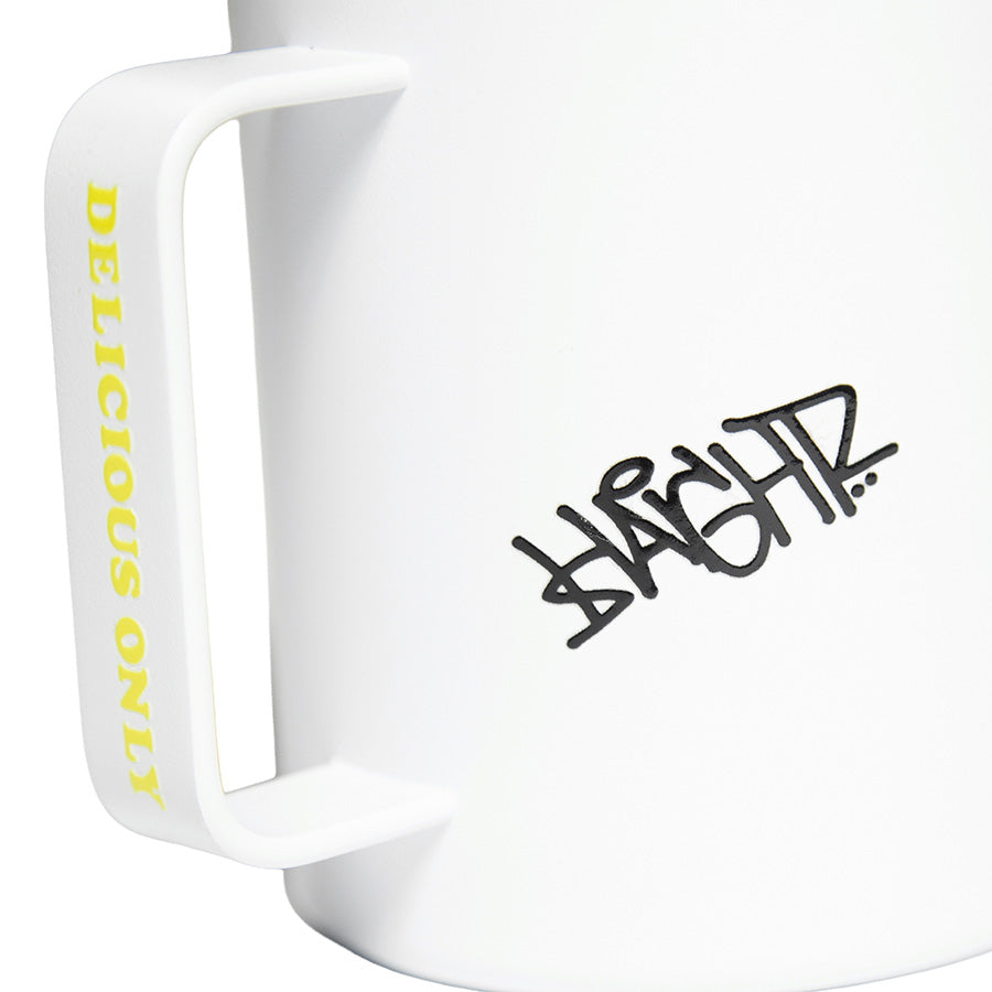 HAIGHT MUNCHIES CLUB THERMO MUG ft.CASPER マグカップ ホワイト ロゴ詳細 HTMC-267003