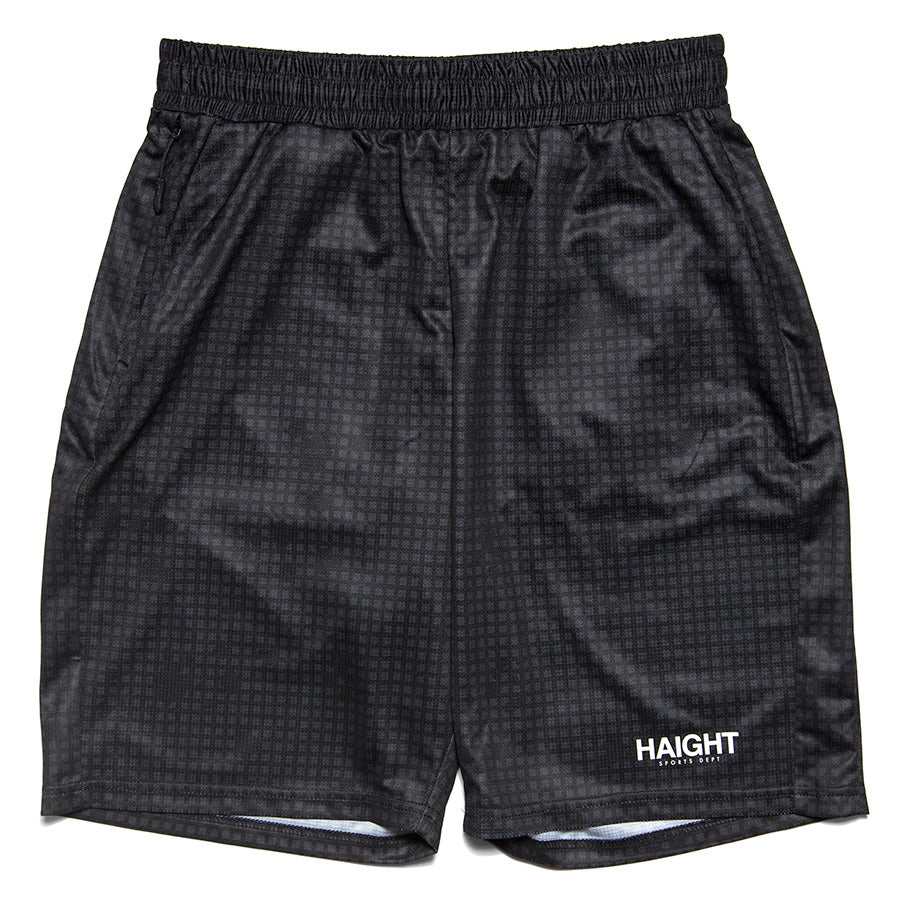HAIGHT（ヘイト）NIGHT CAMO MESH SHORTS メッシュショーツ ブラック 正面 HTSS-265003